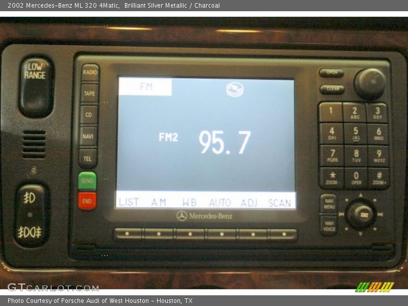 Brilliant Silver Metallic / Charcoal 2002 Mercedes-Benz ML 320 4Matic
