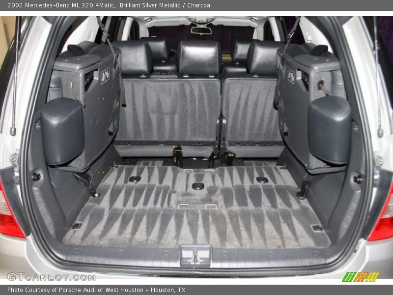 Brilliant Silver Metallic / Charcoal 2002 Mercedes-Benz ML 320 4Matic