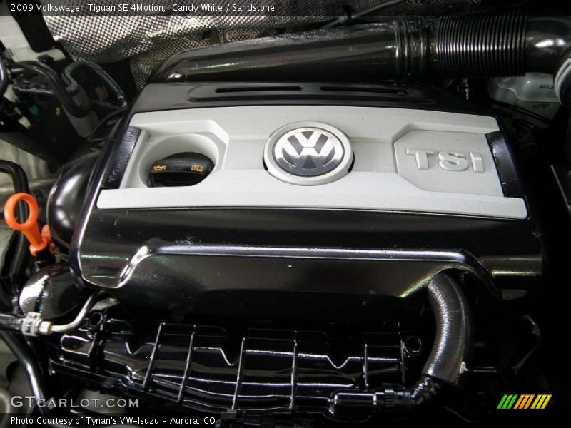 Candy White / Sandstone 2009 Volkswagen Tiguan SE 4Motion