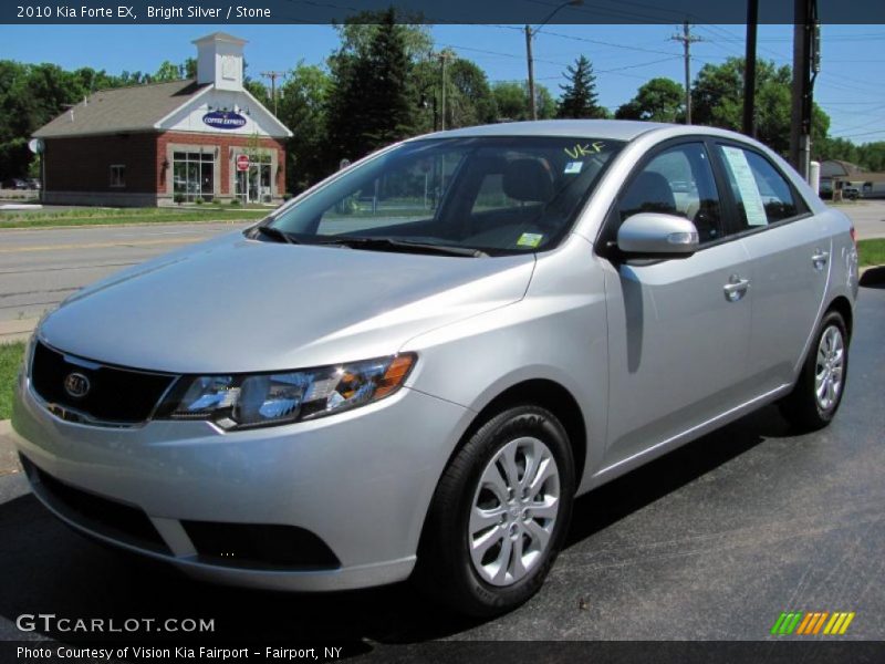 Bright Silver / Stone 2010 Kia Forte EX