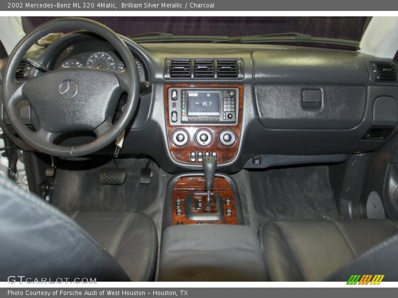 Brilliant Silver Metallic / Charcoal 2002 Mercedes-Benz ML 320 4Matic