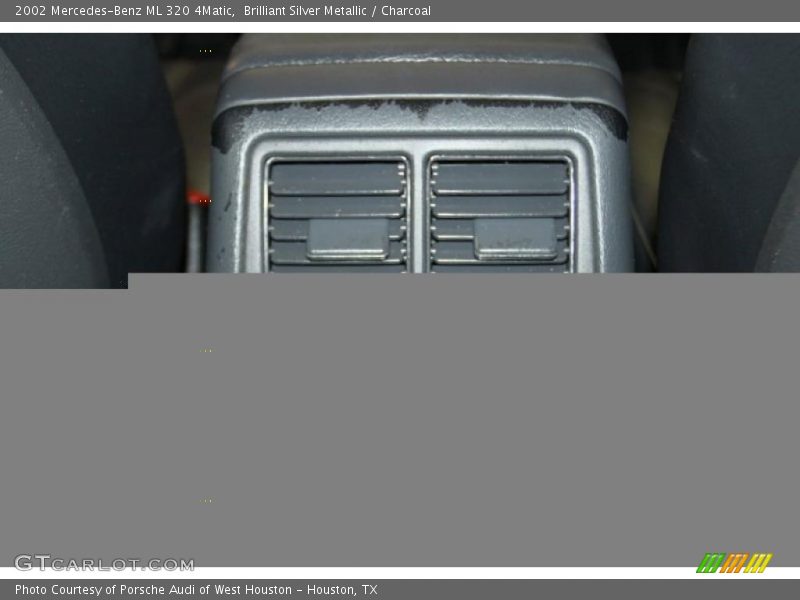 Brilliant Silver Metallic / Charcoal 2002 Mercedes-Benz ML 320 4Matic