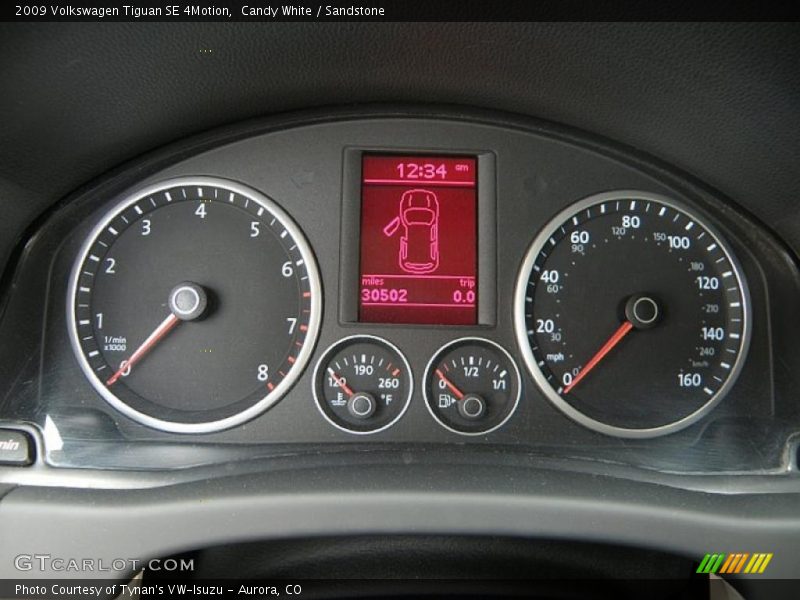 Candy White / Sandstone 2009 Volkswagen Tiguan SE 4Motion