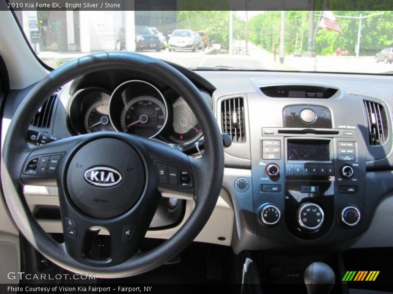 Bright Silver / Stone 2010 Kia Forte EX