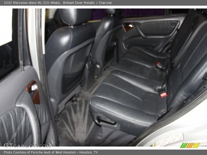 Brilliant Silver Metallic / Charcoal 2002 Mercedes-Benz ML 320 4Matic