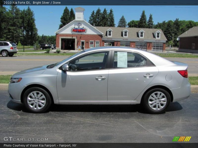 Bright Silver / Stone 2010 Kia Forte EX