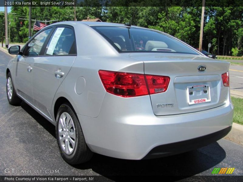 Bright Silver / Stone 2010 Kia Forte EX