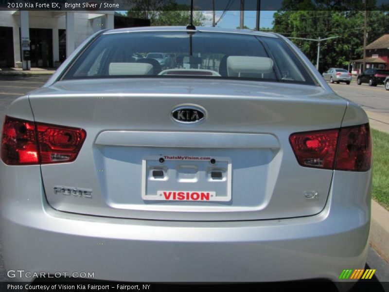Bright Silver / Stone 2010 Kia Forte EX