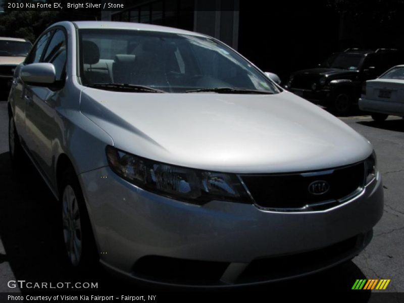 Bright Silver / Stone 2010 Kia Forte EX