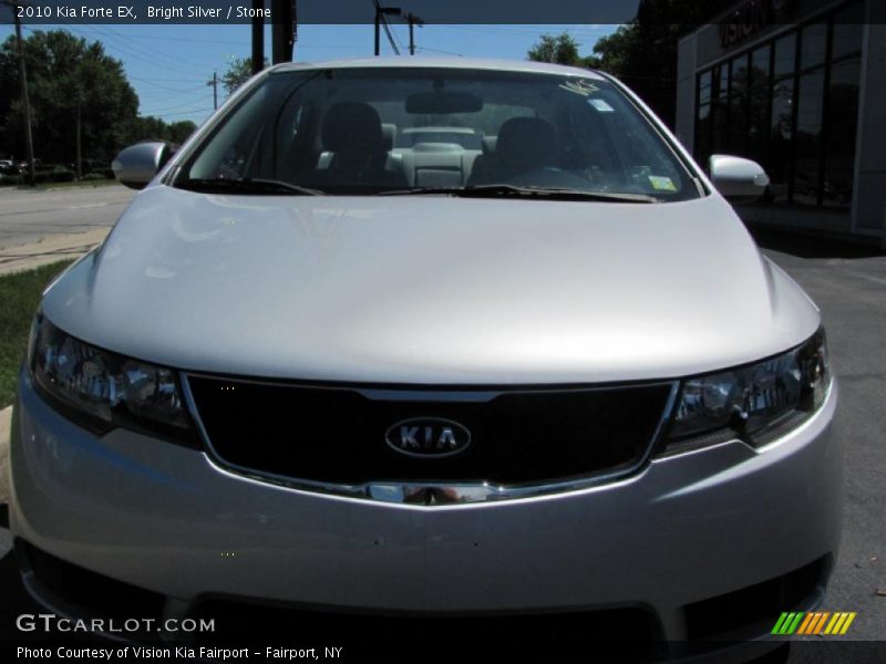Bright Silver / Stone 2010 Kia Forte EX
