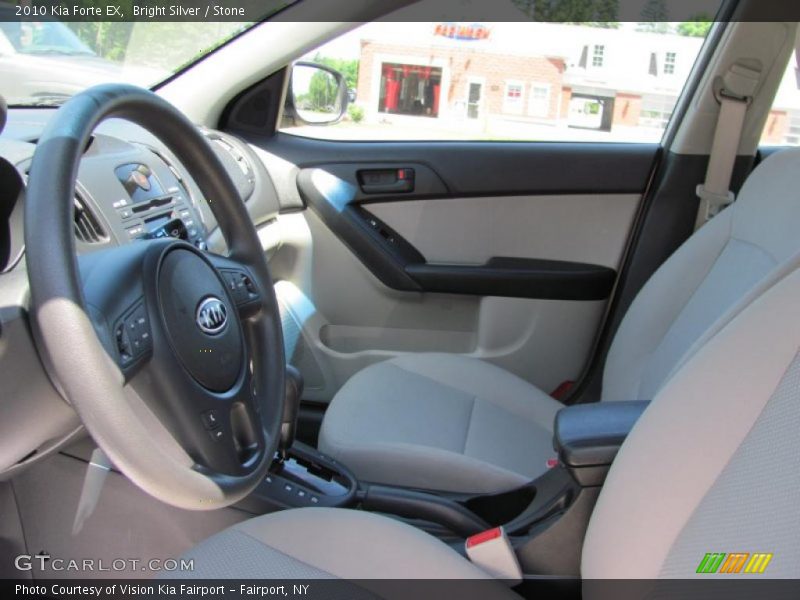 Bright Silver / Stone 2010 Kia Forte EX