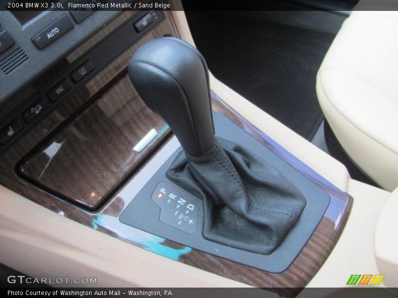 Flamenco Red Metallic / Sand Beige 2004 BMW X3 3.0i