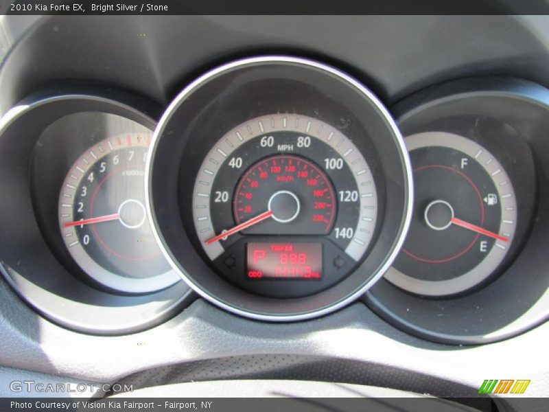 Bright Silver / Stone 2010 Kia Forte EX