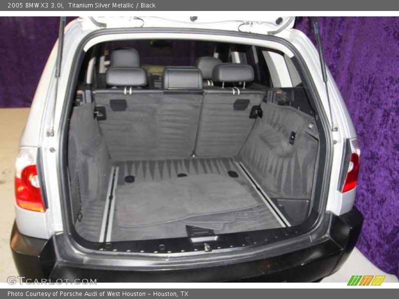 Titanium Silver Metallic / Black 2005 BMW X3 3.0i