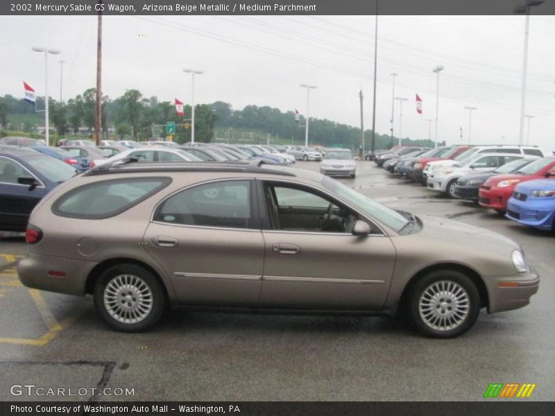 Arizona Beige Metallic / Medium Parchment 2002 Mercury Sable GS Wagon