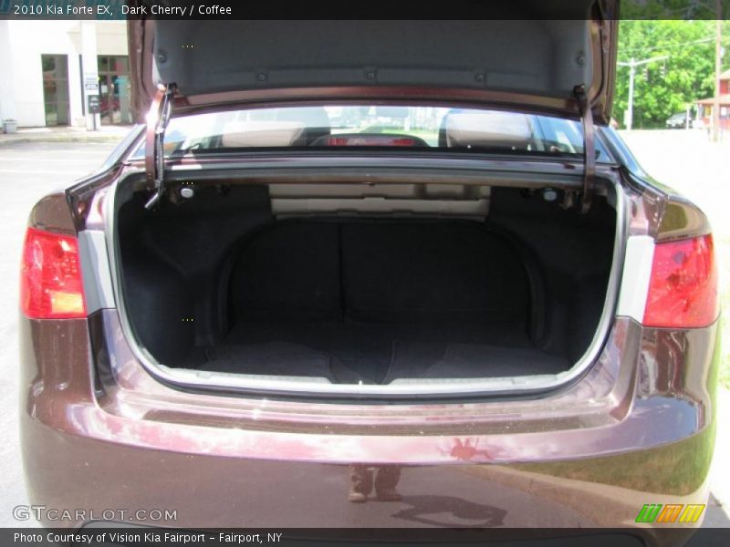 Dark Cherry / Coffee 2010 Kia Forte EX