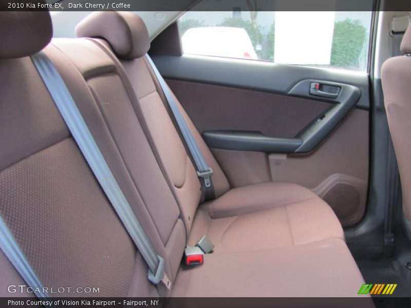 Dark Cherry / Coffee 2010 Kia Forte EX