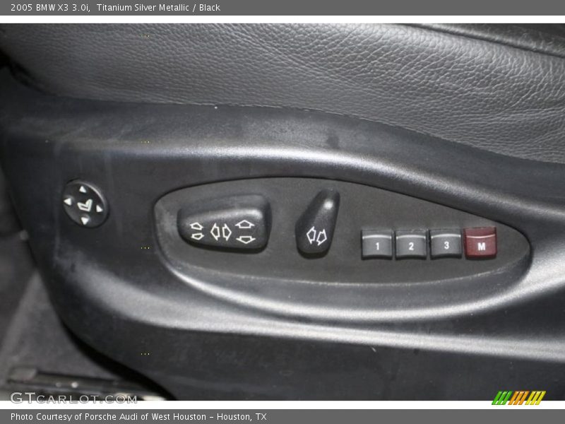 Titanium Silver Metallic / Black 2005 BMW X3 3.0i