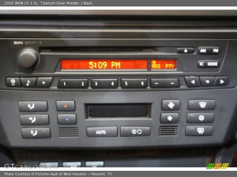 Titanium Silver Metallic / Black 2005 BMW X3 3.0i