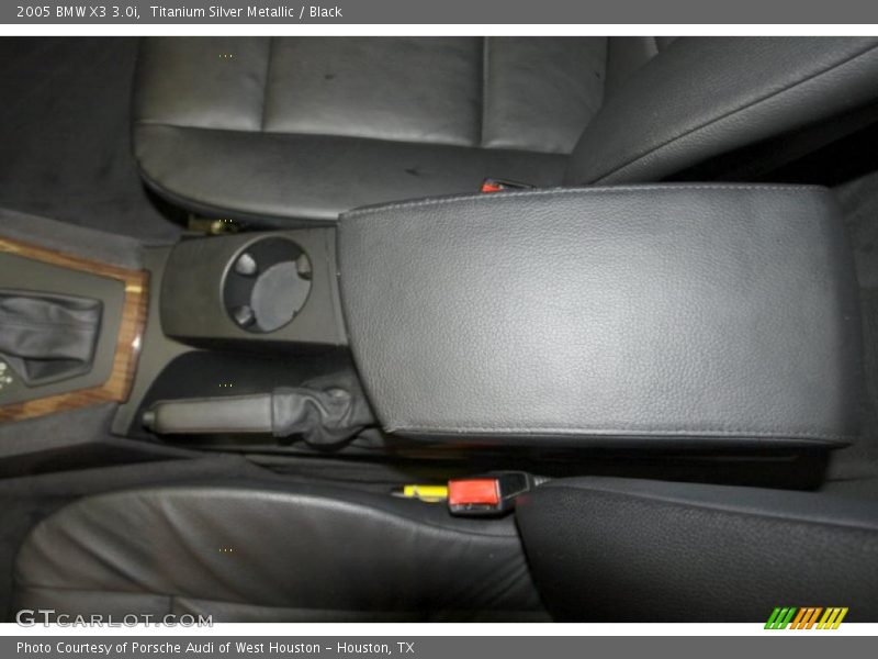 Titanium Silver Metallic / Black 2005 BMW X3 3.0i