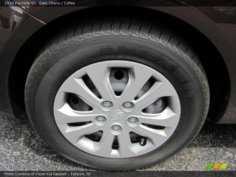 Dark Cherry / Coffee 2010 Kia Forte EX