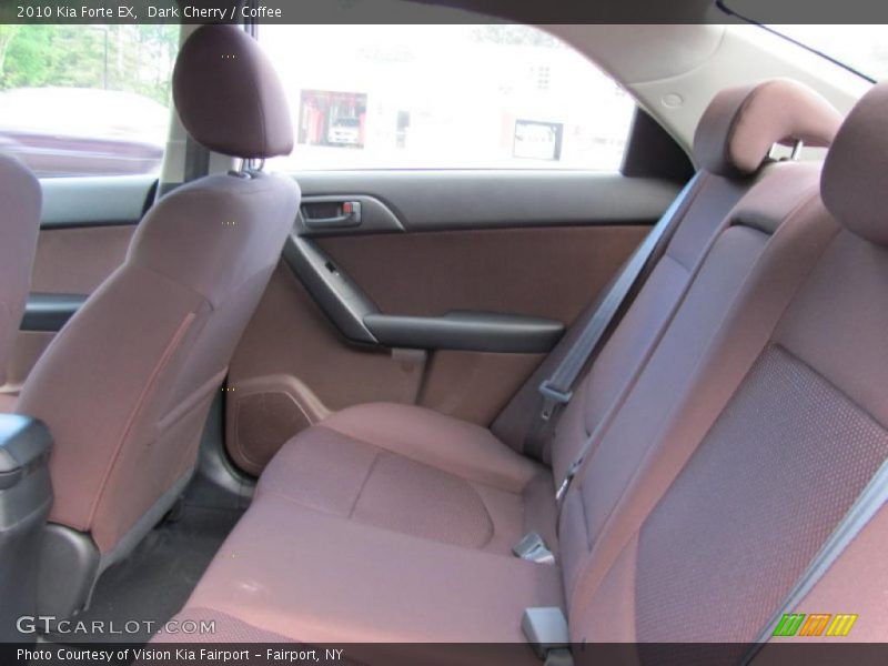 Dark Cherry / Coffee 2010 Kia Forte EX