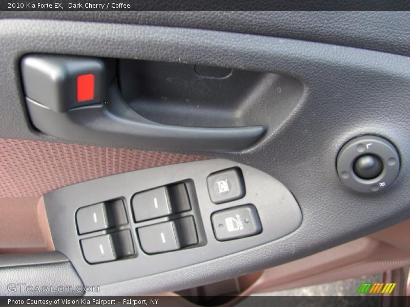 Dark Cherry / Coffee 2010 Kia Forte EX