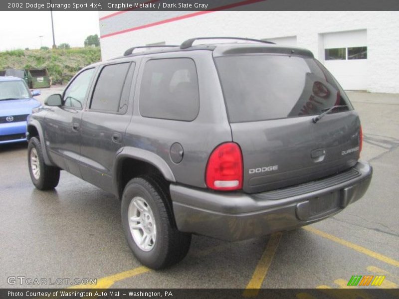 Graphite Metallic / Dark Slate Gray 2002 Dodge Durango Sport 4x4