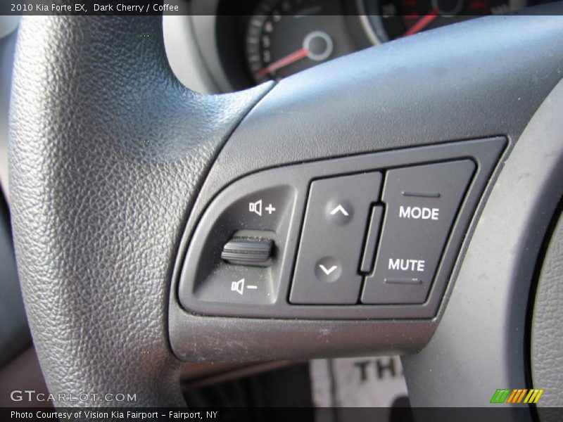 Dark Cherry / Coffee 2010 Kia Forte EX