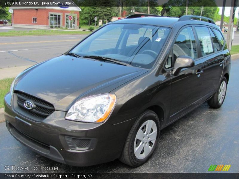 Java Brown / Black 2009 Kia Rondo LX