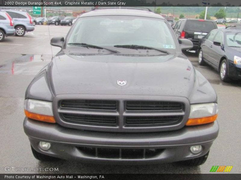 Graphite Metallic / Dark Slate Gray 2002 Dodge Durango Sport 4x4