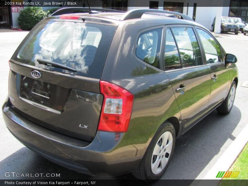Java Brown / Black 2009 Kia Rondo LX