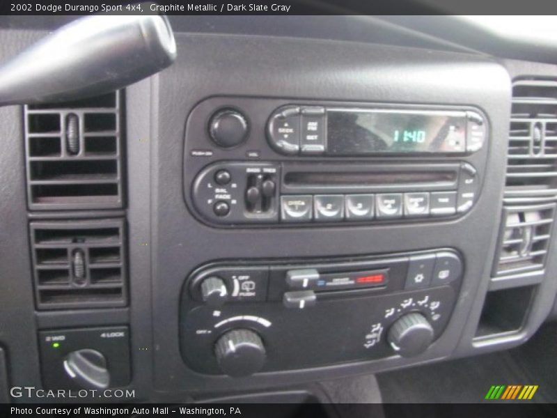 Graphite Metallic / Dark Slate Gray 2002 Dodge Durango Sport 4x4