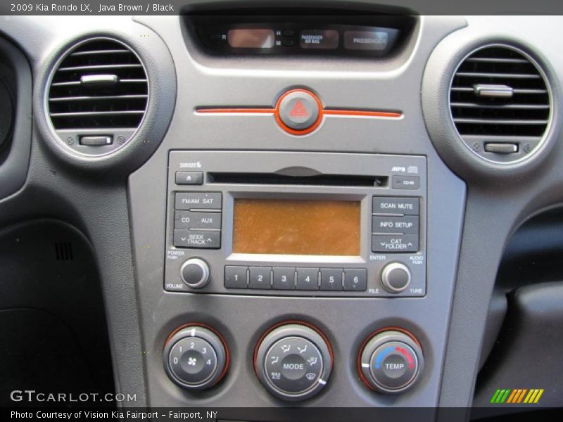 Java Brown / Black 2009 Kia Rondo LX