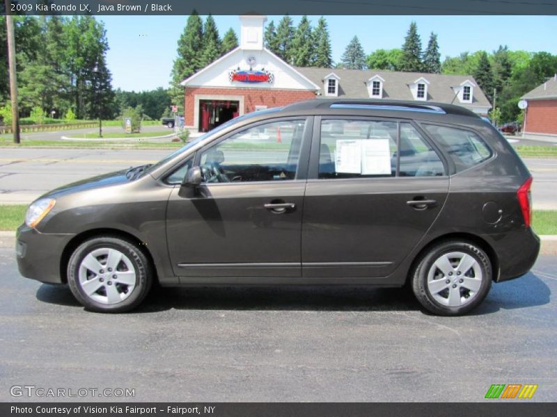 Java Brown / Black 2009 Kia Rondo LX