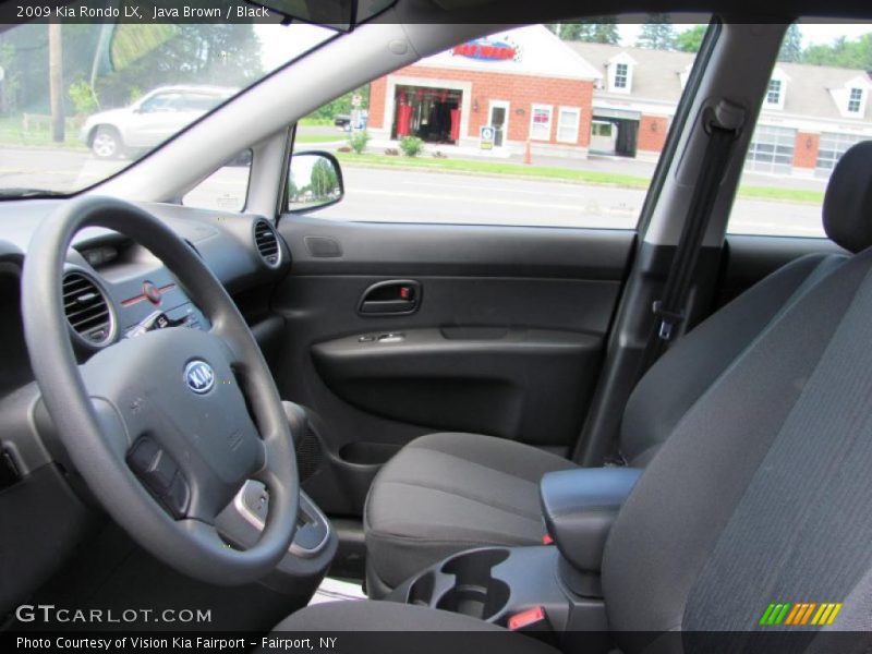 Java Brown / Black 2009 Kia Rondo LX