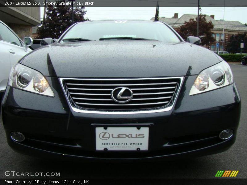 Smokey Granite Mica / Black 2007 Lexus ES 350