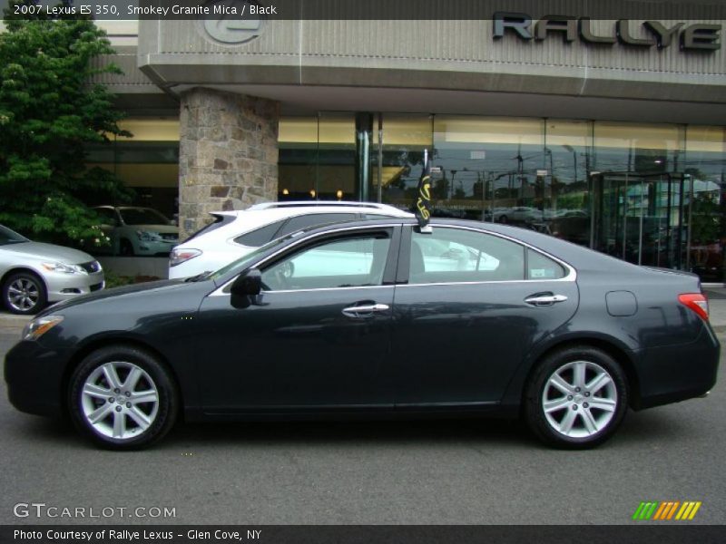 Smokey Granite Mica / Black 2007 Lexus ES 350