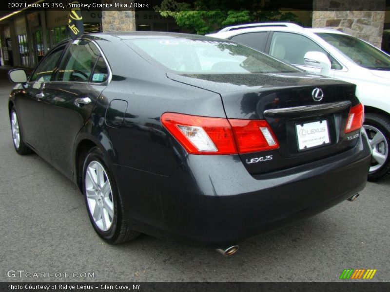 Smokey Granite Mica / Black 2007 Lexus ES 350