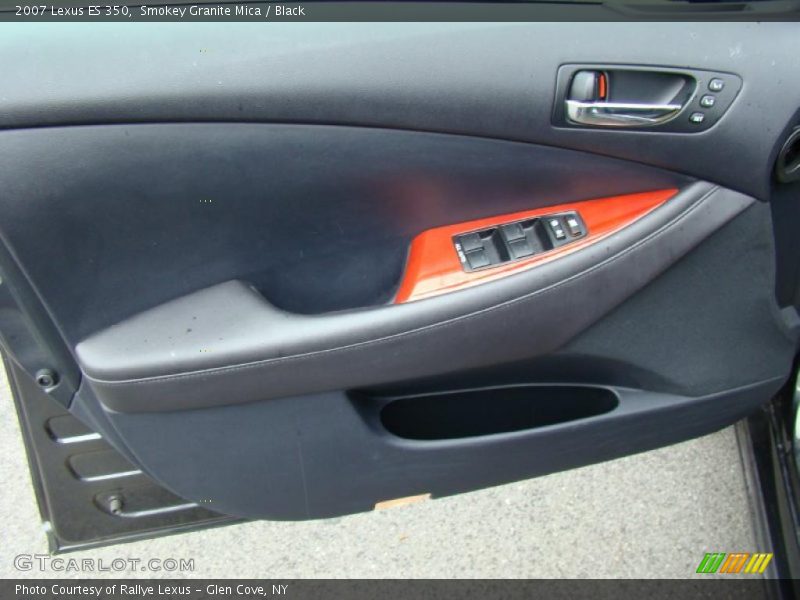 Smokey Granite Mica / Black 2007 Lexus ES 350
