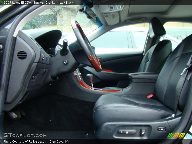 Smokey Granite Mica / Black 2007 Lexus ES 350