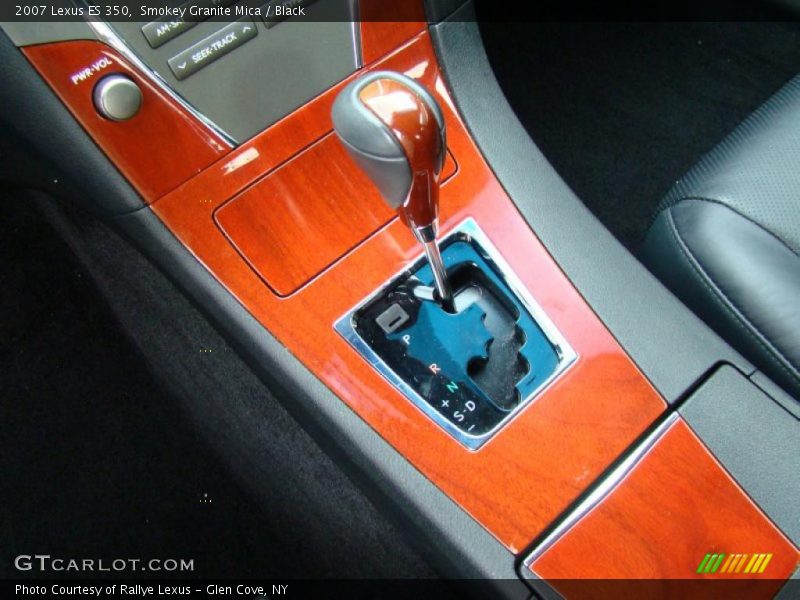 Smokey Granite Mica / Black 2007 Lexus ES 350