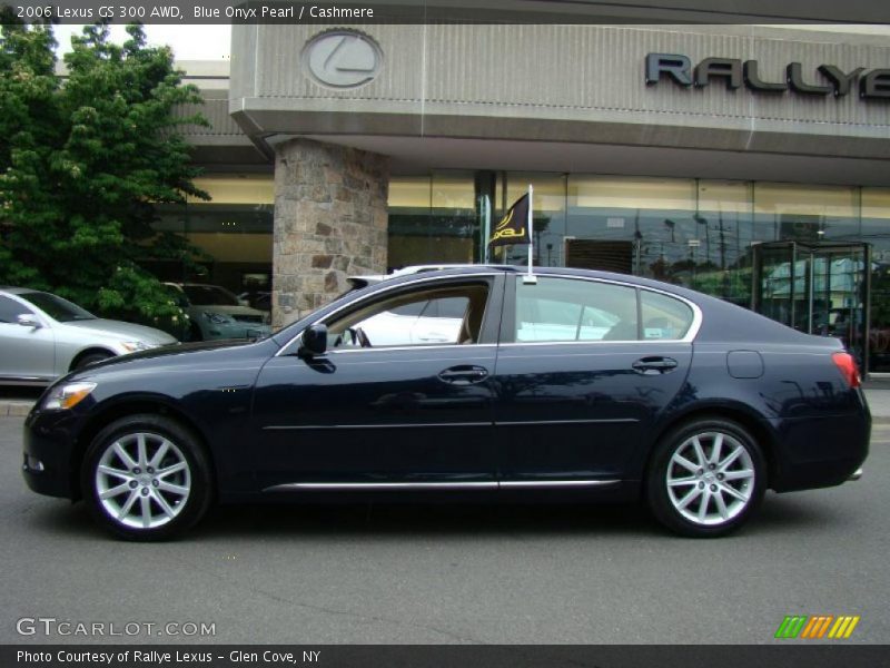 Blue Onyx Pearl / Cashmere 2006 Lexus GS 300 AWD