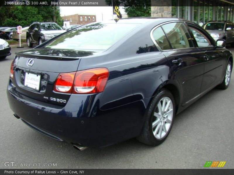 Blue Onyx Pearl / Cashmere 2006 Lexus GS 300 AWD