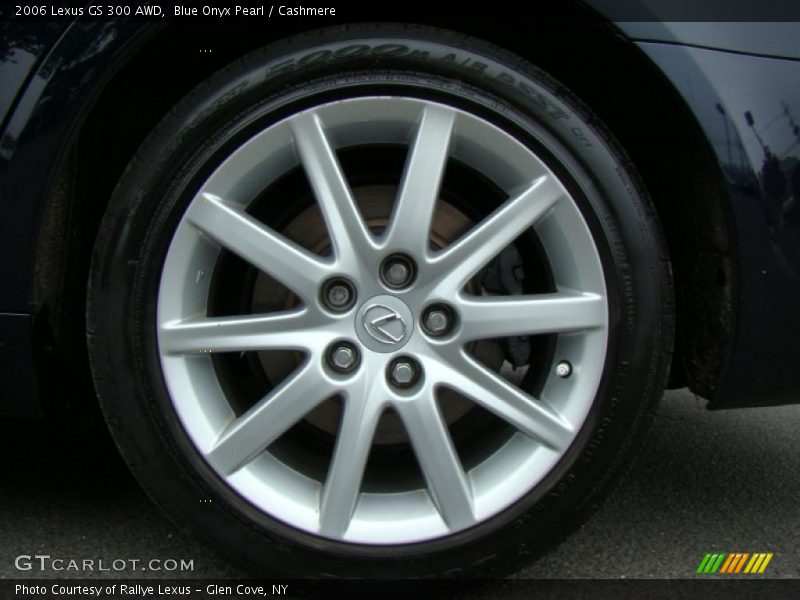Blue Onyx Pearl / Cashmere 2006 Lexus GS 300 AWD