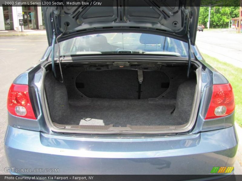 Medium Blue / Gray 2003 Saturn L Series L300 Sedan