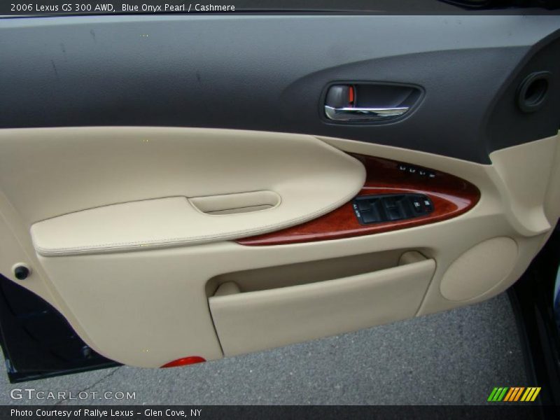 Blue Onyx Pearl / Cashmere 2006 Lexus GS 300 AWD