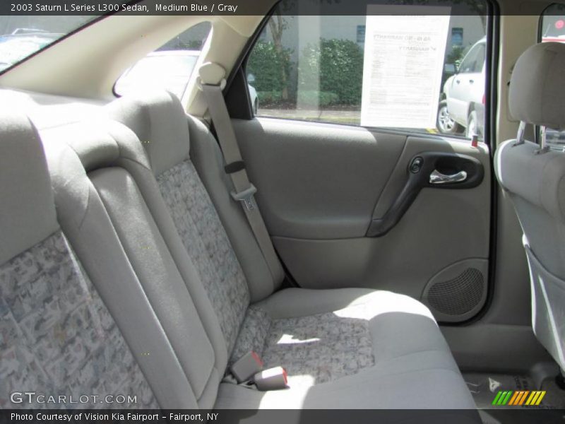 Medium Blue / Gray 2003 Saturn L Series L300 Sedan
