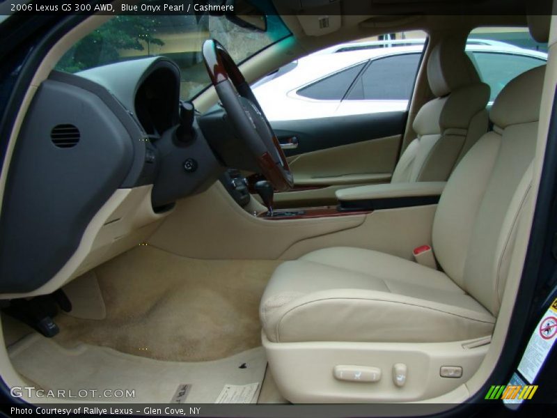Blue Onyx Pearl / Cashmere 2006 Lexus GS 300 AWD
