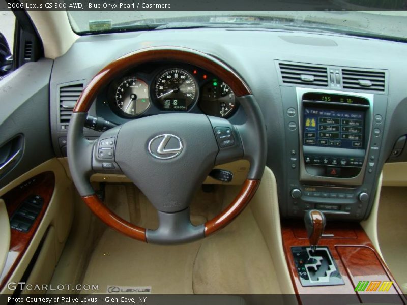 Blue Onyx Pearl / Cashmere 2006 Lexus GS 300 AWD